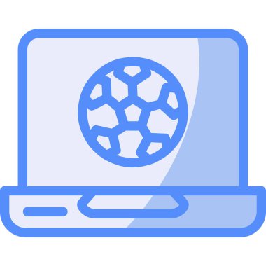 İnternet koruma dizüstü bilgisayarı simgesi. Şeffaf arkaplanda izole edilmiş web tasarımı için internet koruma dizüstü bilgisayar vektör simgesi