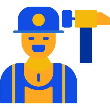 İnşaatçı işçi simgesi
