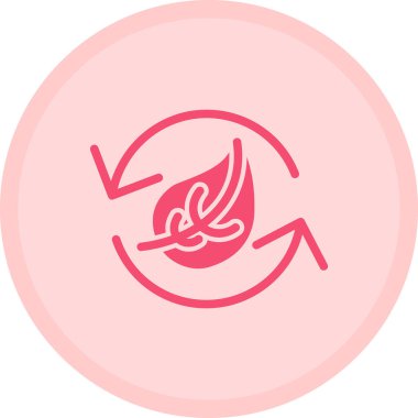 Pembe halka simgesinin çizimi