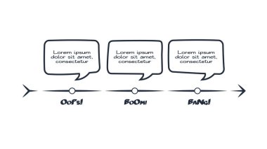 İş verisi görselleştirmesi. Bilgi şablonu için yaratıcı konsept