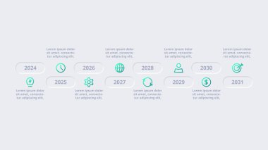 Diyagramı, grafik, sunum ve grafik için şablon.