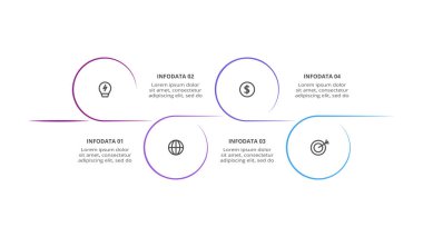 Çizgi Bilgisel Vektör Ampulü.