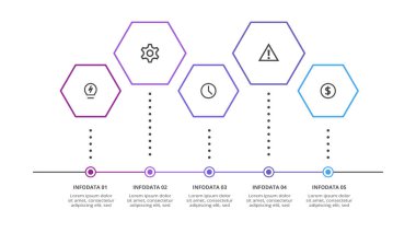 Çizgi Bilgisel Vektör Ampulü.