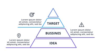 Infographic için yaratıcı bir kavram. İş veri görselleştirmesi.