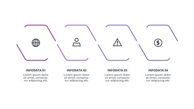 Infographic için yaratıcı bir kavram. İş veri görselleştirmesi.