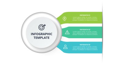 Infographic için yaratıcı bir kavram. İş veri görselleştirmesi.