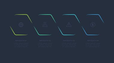 Siyah arkaplanda ağ şablonu.