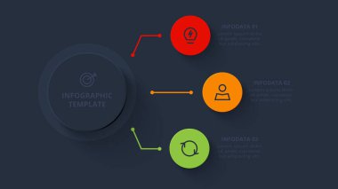 Siyah arkaplanda ağ şablonu.