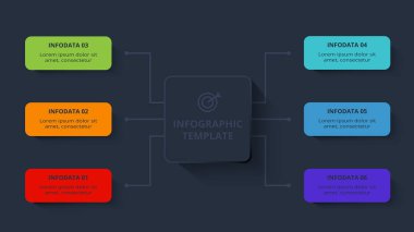 Siyah arkaplanda ağ şablonu.