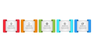 Bilgi için iş akışı konsepti. İş veri görselleştirmesi.