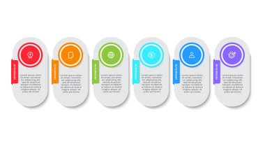 Bilgi için iş akışı konsepti. İş veri görselleştirmesi.