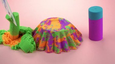 Çok tatmin edici ve rahatlatıcı Kinetik Kum ASMR.