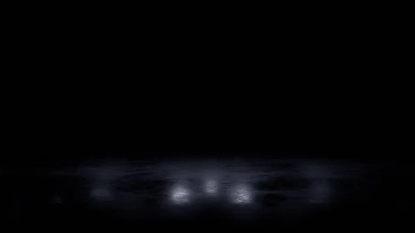 Realistic Dark Background Ice Concept Scary Backgrounds Rendering — 图库照片