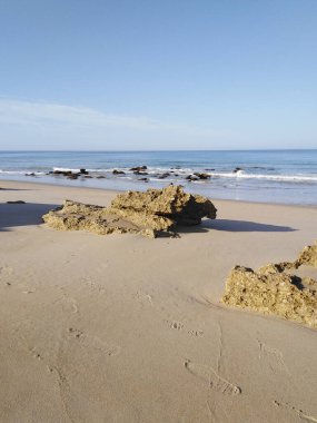 Conil de la Frontera Plajı, Cadiz Sahili, Endülüs, İspanya