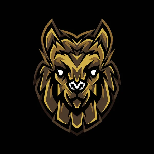 Illustrazione Del Logo Della Mascotte Alpaca Head — Vettoriale Stock