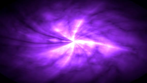 Animering Galaxen Spinning Spiral — Stockvideo