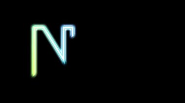 NFT crypto neon art sign, non fungible token of unique collectibles, blockchain and digital artwork selling technology concept symbol. Futuristic abstract 3d rendering .