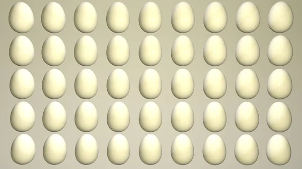 부활절 달걀의 추상적 부활절을 렌더링 기독교 — 스톡 사진