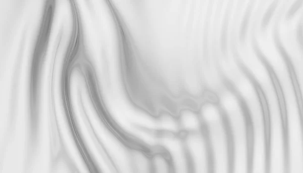 Візуалізація Текстилю Білого Сріблястого Кольору — стокове фото