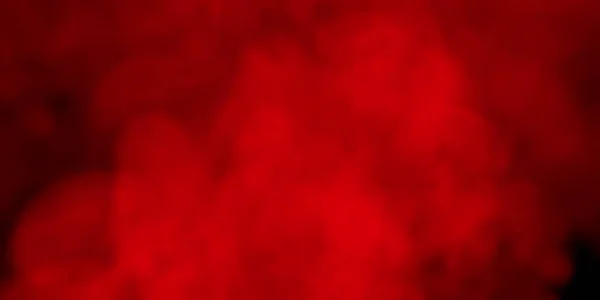Red smoke on a black background. Red smoke background. Colored steam. Poisonous vapors. Clean air, science concept.  3D illustration