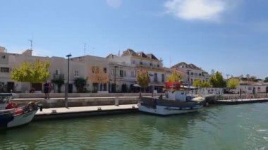 Bu stok videosu, küçük bir şehrin kıyısında nazikçe park etmiş teknelerin resimli bir görüntüsünü çeker. Sakin sular, gemilerin ve çevreleyen mimarinin canlı cazibesini yansıtıyor. Huzurlu ve davetkar bir ortam yaratıyor..