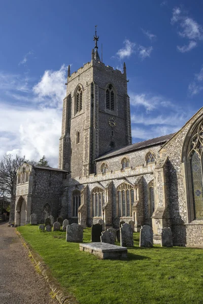 Michael All Angels Church Aylsham Norfolk Anglia Zjednoczone Królestwo — Zdjęcie stockowe