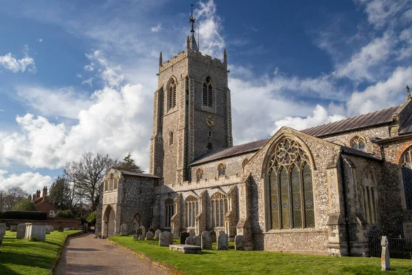 Michael All Angels Church Aylsham Norfolk England Storbritannia – stockfoto