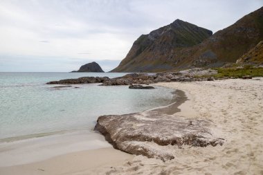 Vik Beach, Vestvagoy, Lofoten Adaları, Norveç