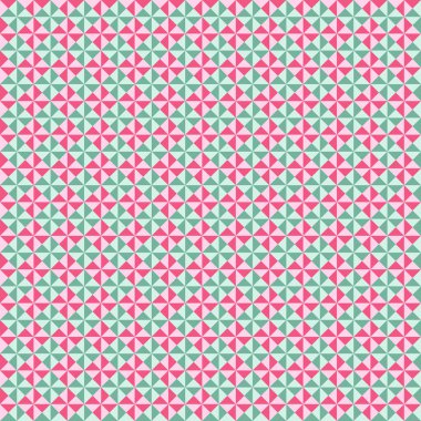 Pembe ve yeşil renklerden oluşan pembe çiçeklerin soyut deseni