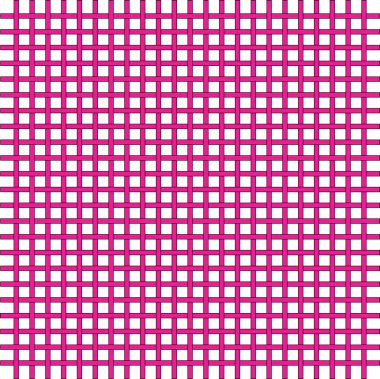 Neon fuschia pembe çizgilerinden örgü deseni oluşturuldu