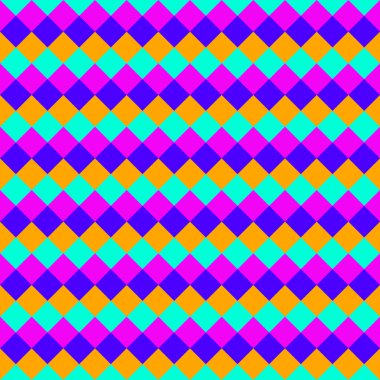 Şablon sarı, mor, asil mavi ve neon su elmaslarından yaratıldı 