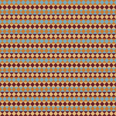 Şablon altın, deve, mavi ve kahverengi elmaslar tarafından oluşturuldu