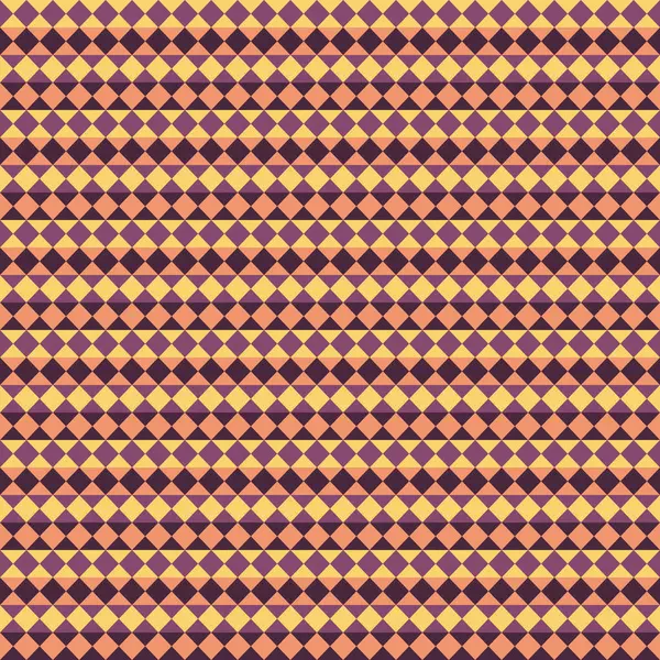 Şablon turuncu, sarı ve mor elmaslar tarafından oluşturuldu