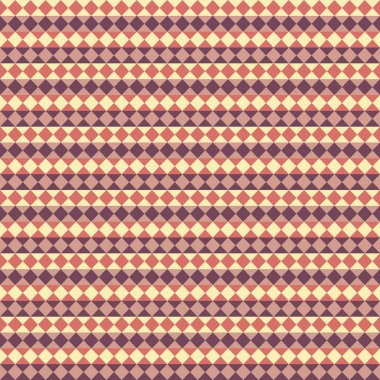 Soluk sarı, bronz, kahverengi elmaslar tarafından oluşturulan desen