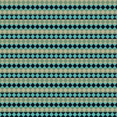 Kalıp haki, yeşim taşı, yeşil ve siyah elmaslar tarafından oluşturuldu.