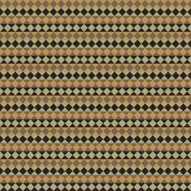 Şablon altınla yaratıldı. adaçayı yeşili, kırmızı, gri ve siyah elmaslar