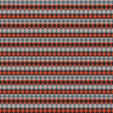 Şablon turuncu, siyah ve gri elmaslar tarafından oluşturuldu