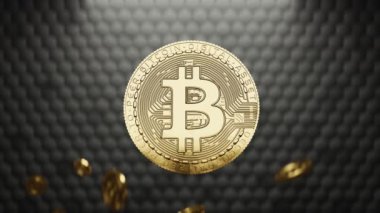 Bitcoins yavaş çekim video uçan