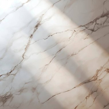 Elegant marble surface with soft shadows and subtle golden veins. clipart