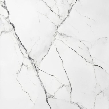 Elegant white marble texture with dark veins, perfect for modern designs. clipart