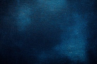 Dark Blue Canvas Texture Background - Minimalist and Abstract Design clipart