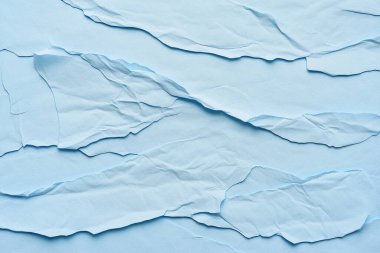 Light Blue Crinkled Paper Texture Minimalist and Subtle for Design Projects clipart