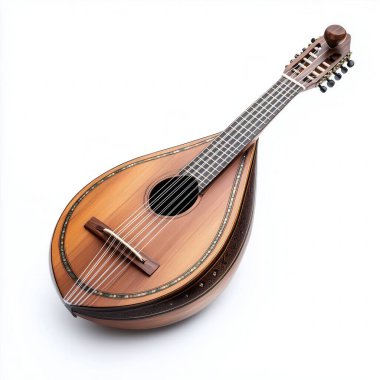 ahşap gitar ve müzik aleti