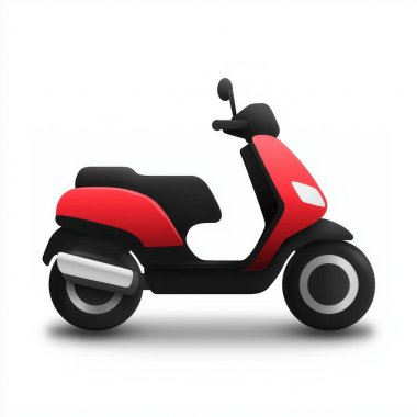 scooter 3d oluşturma