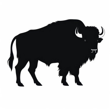 Bull logo vektör resimleme tasarımı