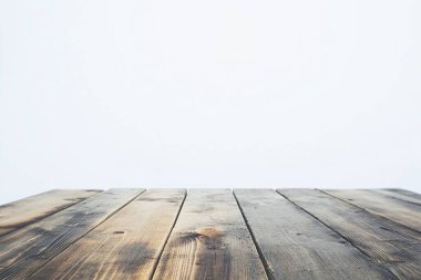 wooden wall with a white background