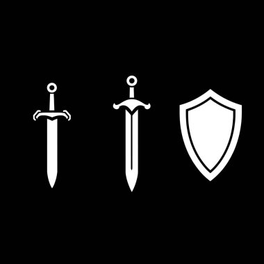 sword icon set. sword sword vector icon