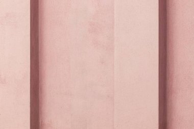 Abstract textured pink wall with vertical lines. clipart