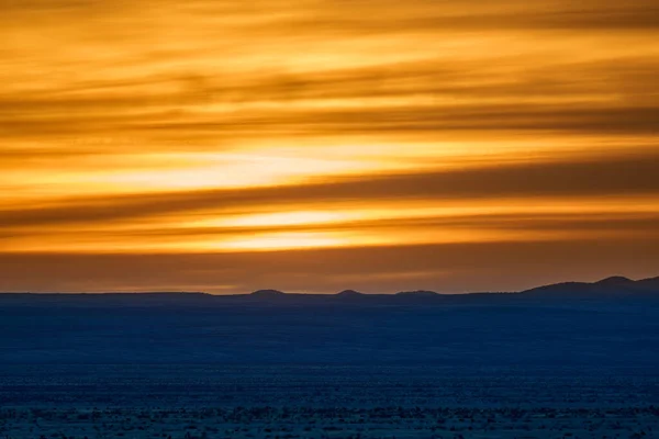 Закат Облаков Государственном Парке Сити Рокс Нью Мексико — стоковое фото