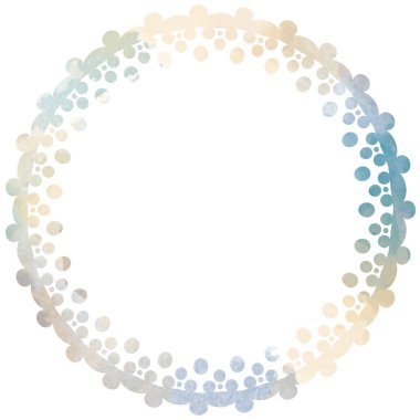 Beyaz kağıtta renkli suluboya. Çerçeve. Grunge arkaplan.